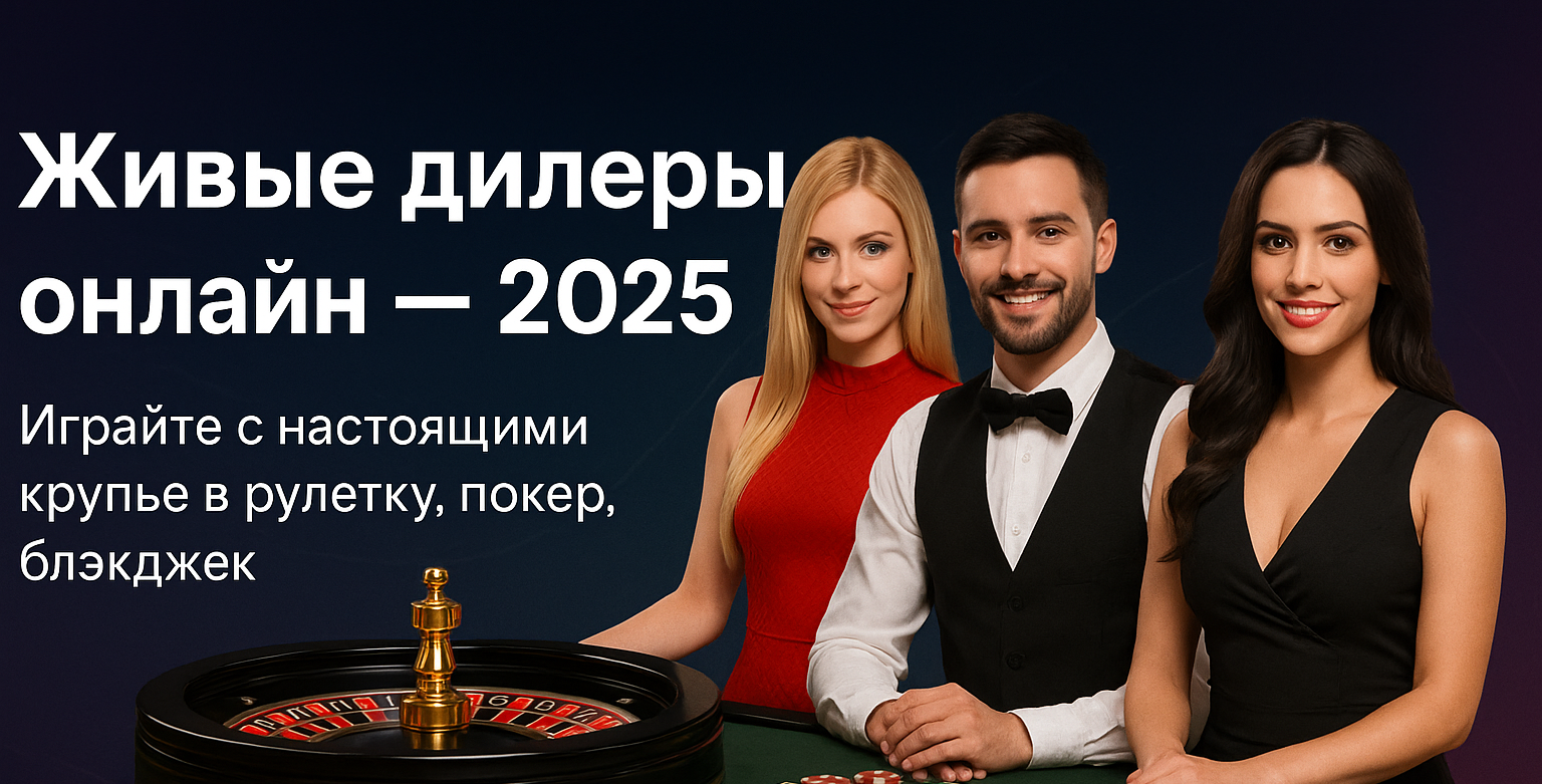 Игры с живыми дилерами — лайв‑казино 2025