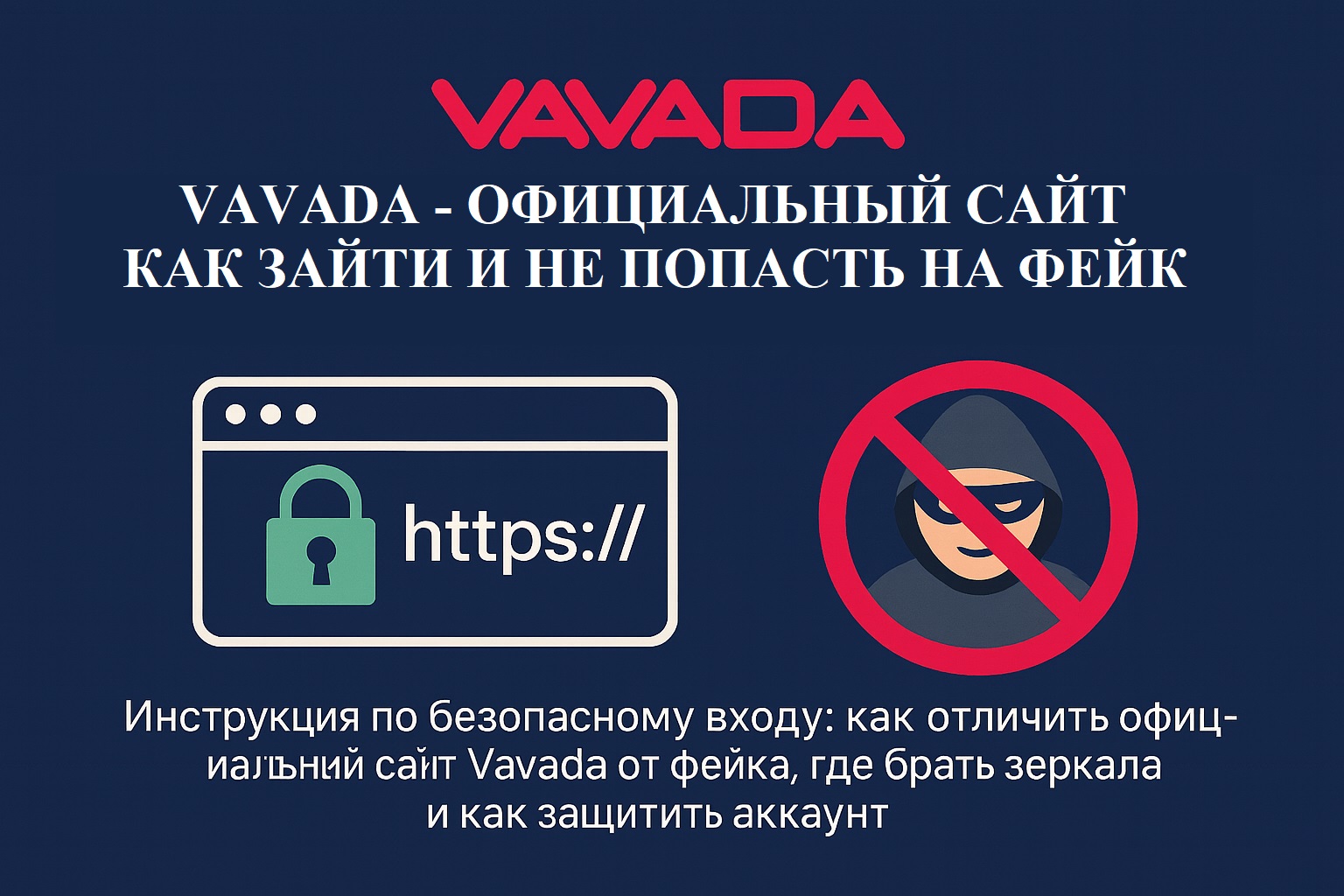 Чеклист: как отличить официальный сайт Vavada от фейка